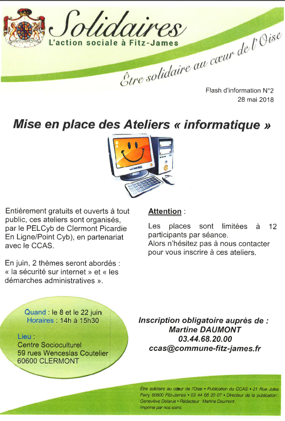 ateliers informatique