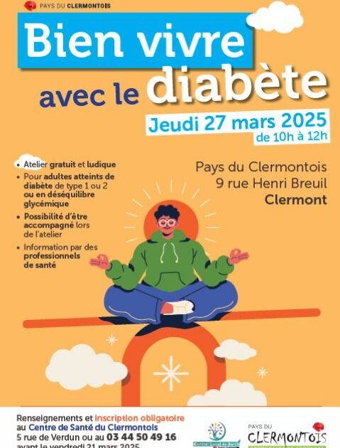 Atelier diabète 27 mars 2025