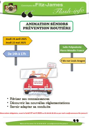 SÉNIORS CODE DE LA ROUTE