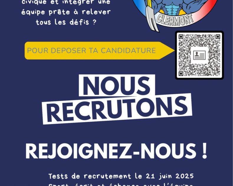 Recrutement des Jeunes Sapeurs-Pompiers